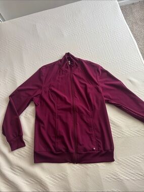 NFINITY Plum Full-Zip Athletic Jacket